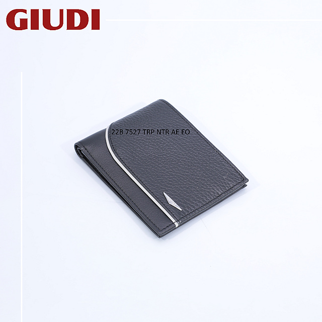 FW2022 GIUDI MEN LEATHER WALLET 22B 7527 TRP NTR AE ...